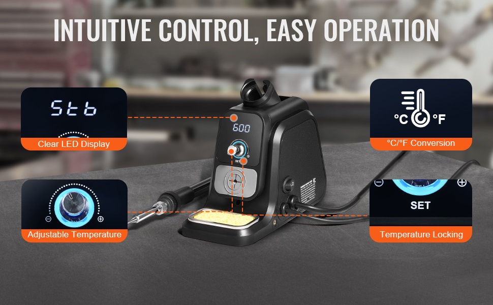 Digitaalinen näyttö ja lämpötilansäätö