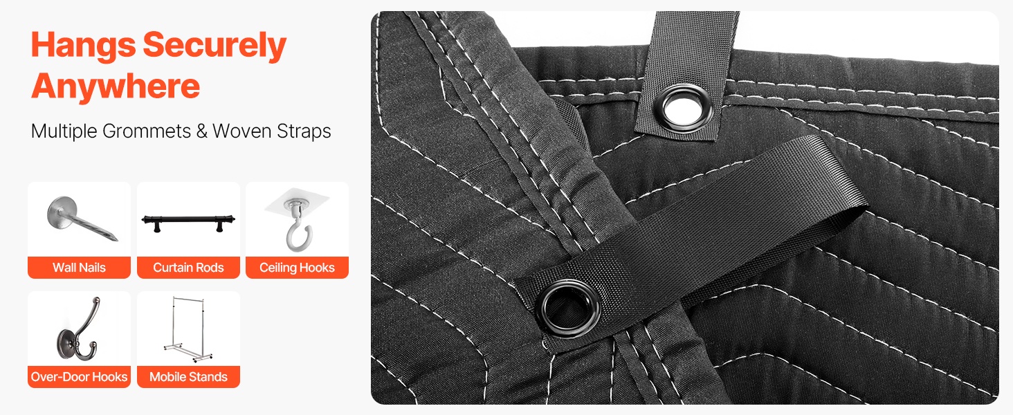 Helppo asennus verhotankoon