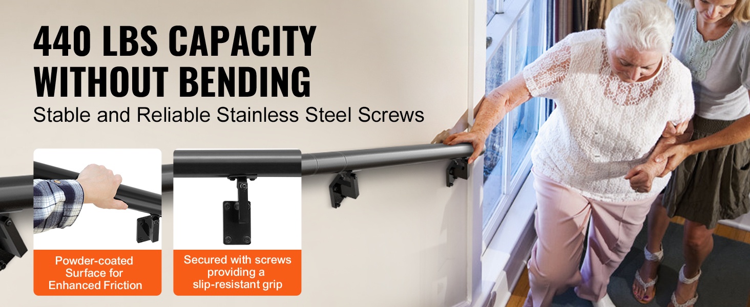 Porraskaide käytössä portaikossa