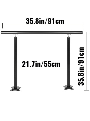 Porraskaidemalli mittoineen