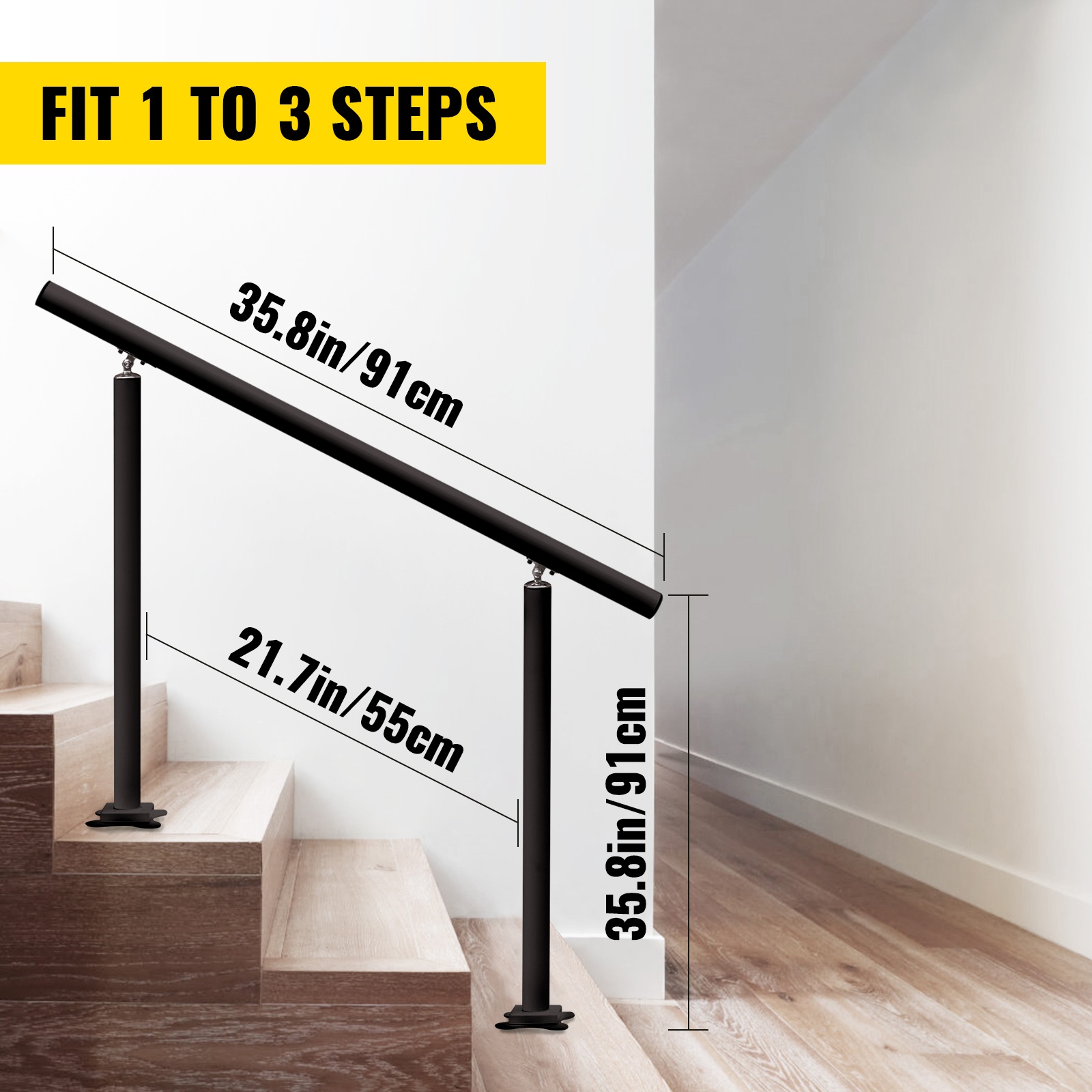 Kaide 1–4 portaan väliin