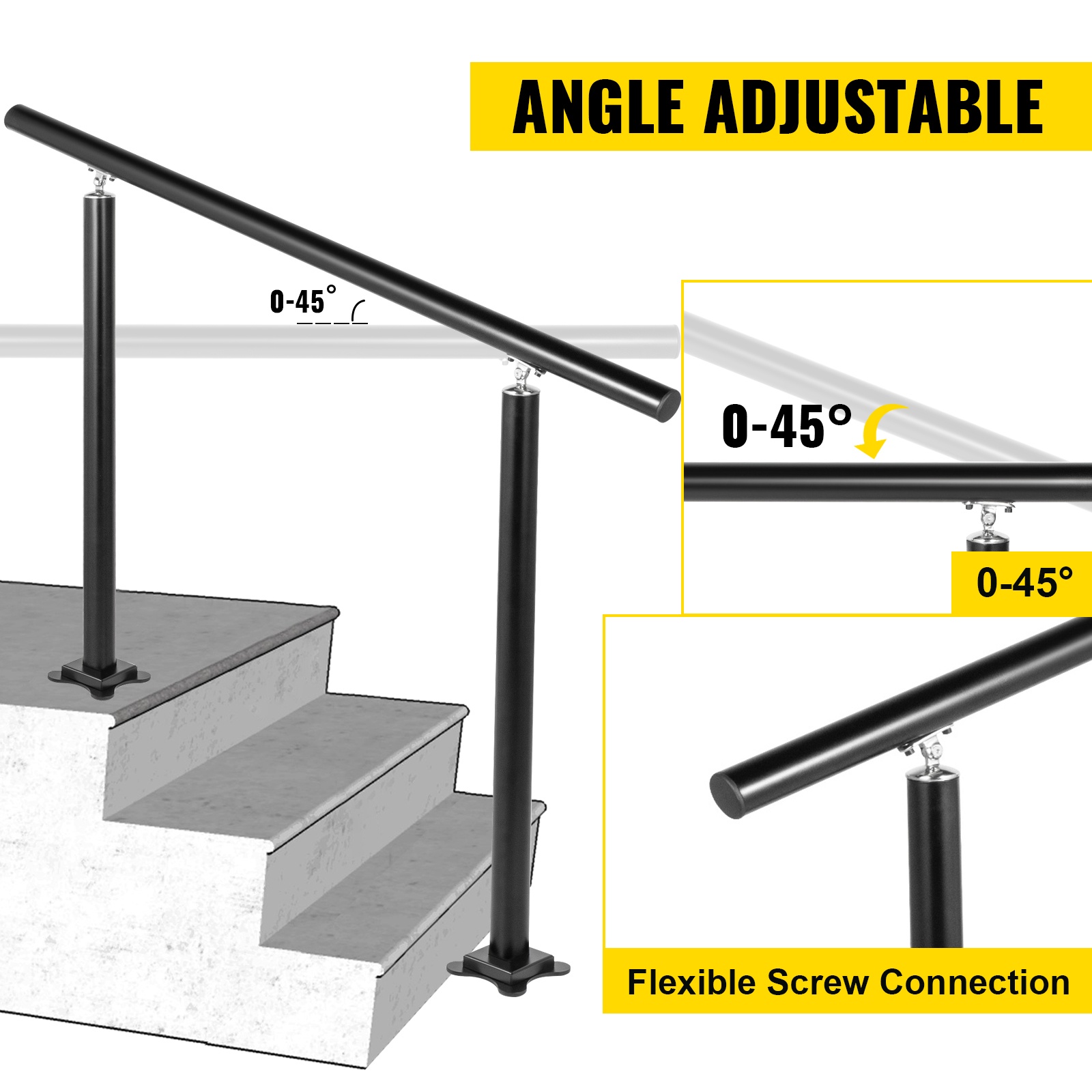 Säädettävä porraskulma
