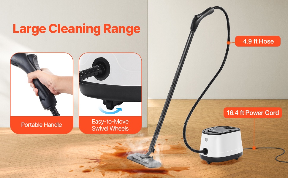 Liikuteltava rakenne pitkällä letkulla