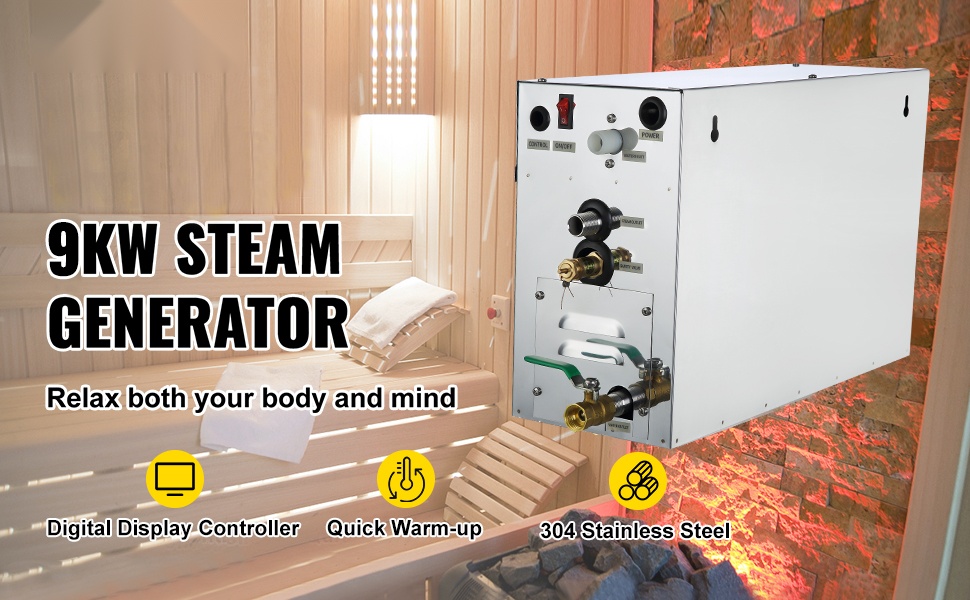 9kW höyrygeneraattori