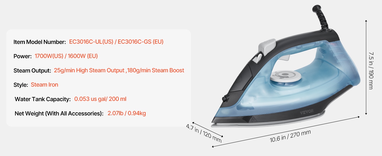 Höyrysilitysrauta kodin käyttöön