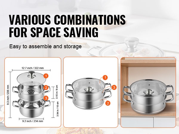 Kattilat erillisinä käyttöä varten