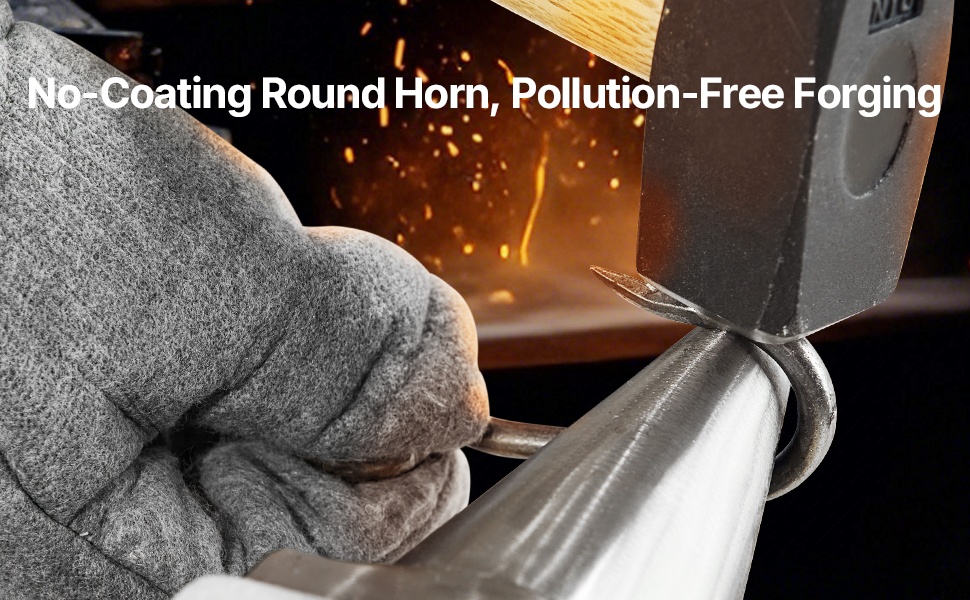 Pyöreä sarvi taivuttamista ja muotoilua varten