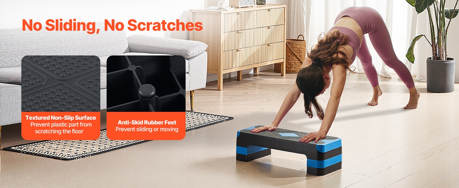 Säädettävä korkeus 4, 6 ja 8 tuumaa