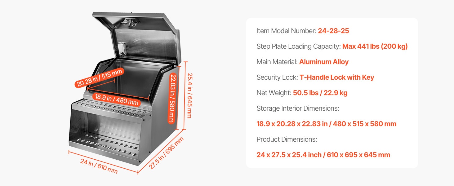 Asennettu askelmatyökalulaatikko