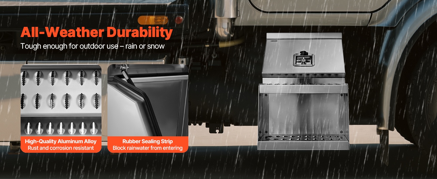 Alumiinisen työkalulaatikon rakenne