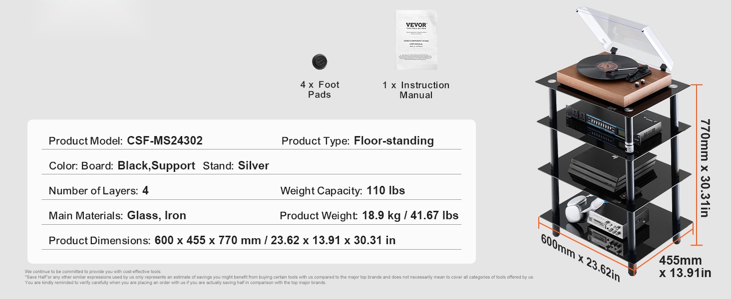 AV-teline eri kulmista