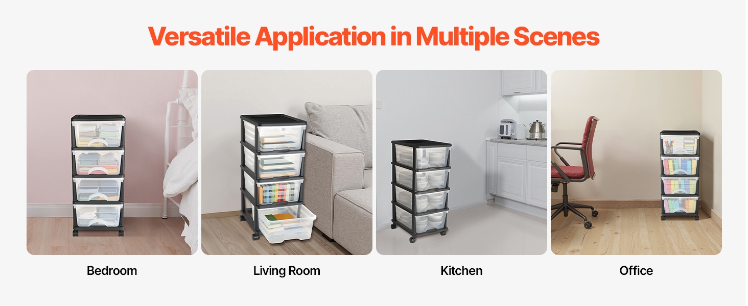 Säilytyslaatikosto kotitoimistossa