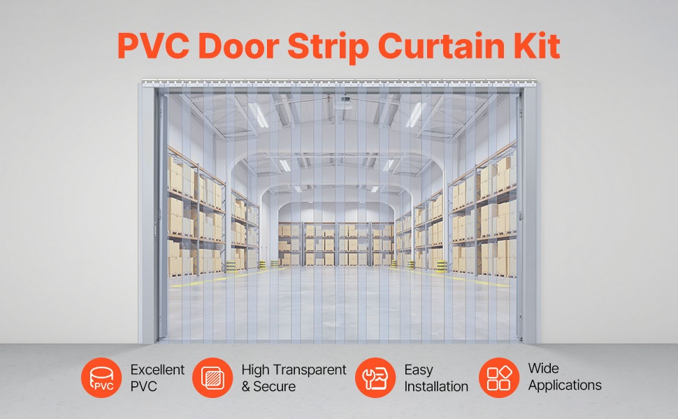 PVC-liuskaverho rullalla