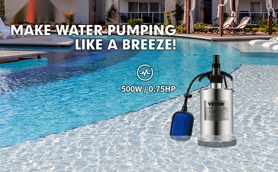 Uppopumppu 650W yleiskuva