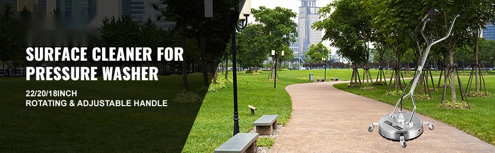 Painepesurin tasopintojen pesuri 22-tuumaa