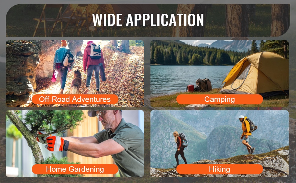 Lapio ulkoiluun ja hätätilanteisiin