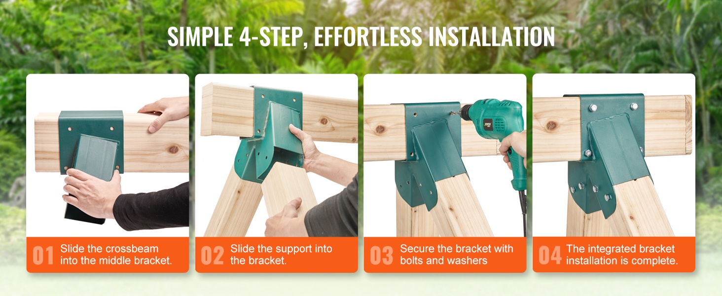 Valmiit ruuvinreiät kiinnitystä varten