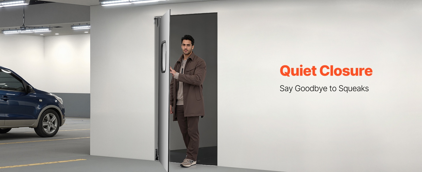 Automaattisesti sulkeutuva kääntöovi