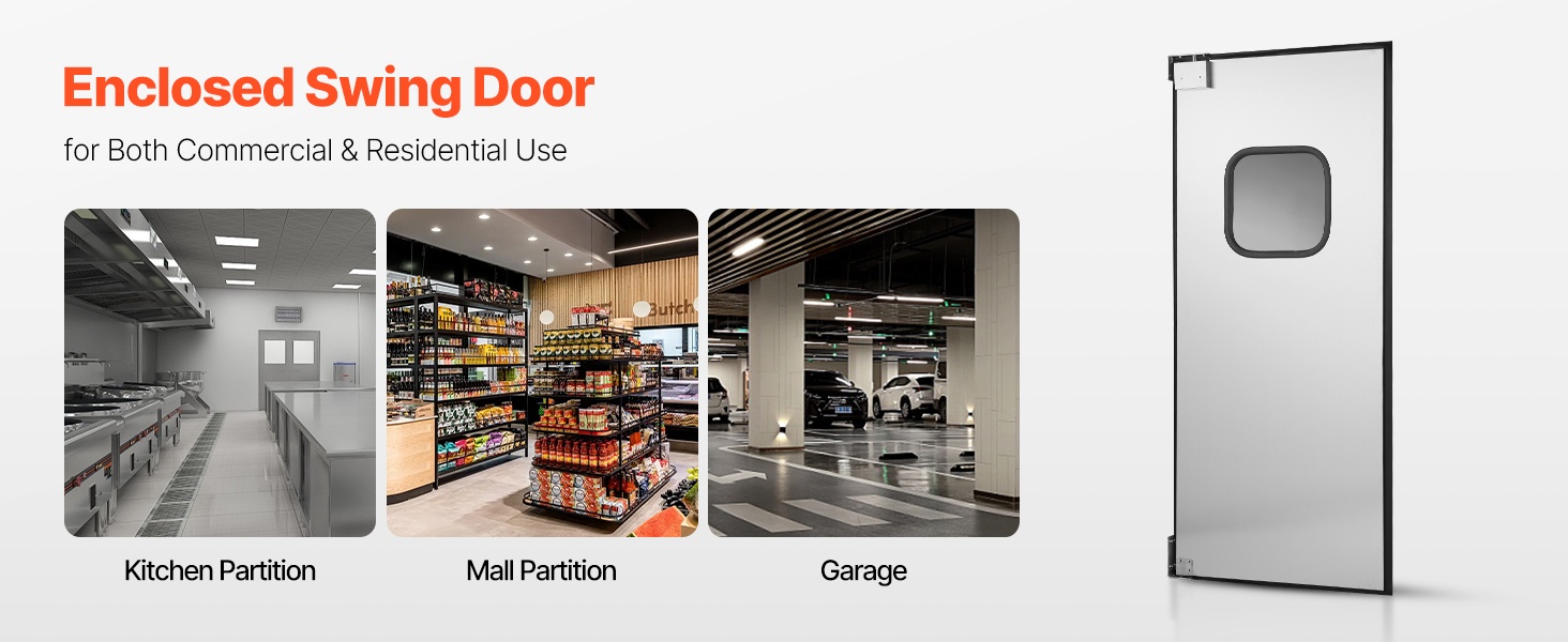 Puolikorkea kääntöovi