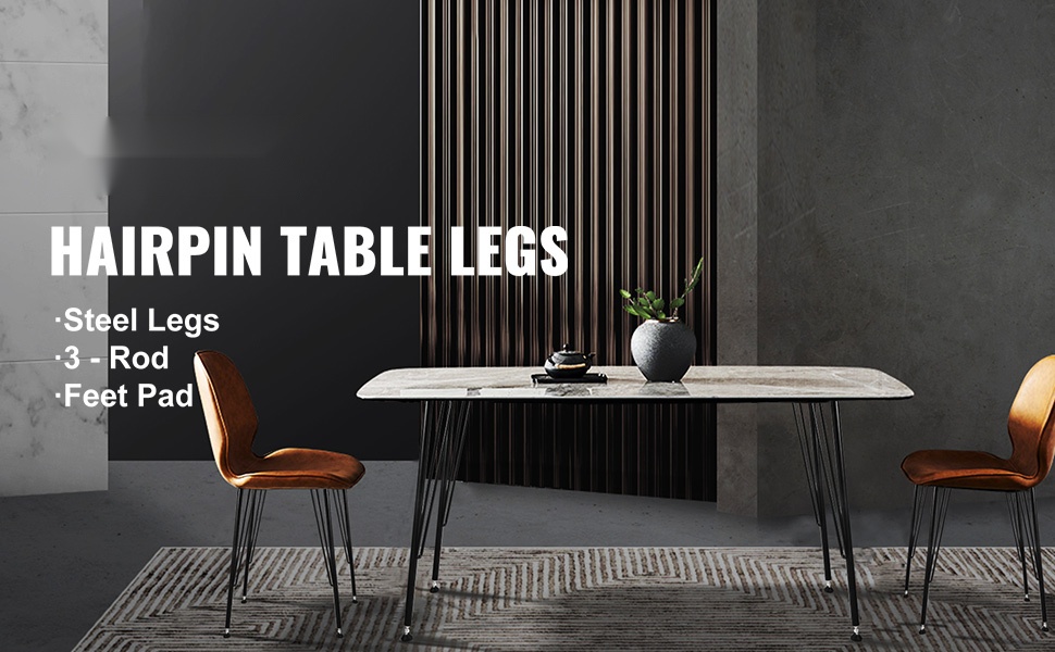 Metalliset pöydänjalat