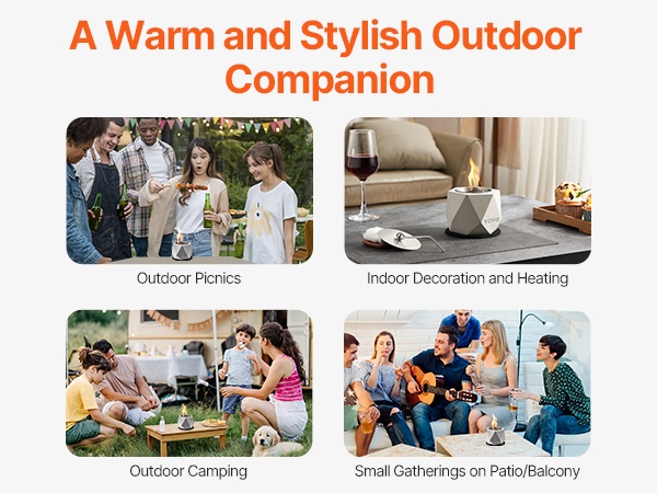 Pöytätakka terassilla