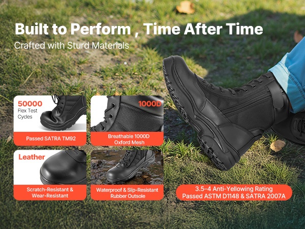 Taktisten saappaiden pohjamalli