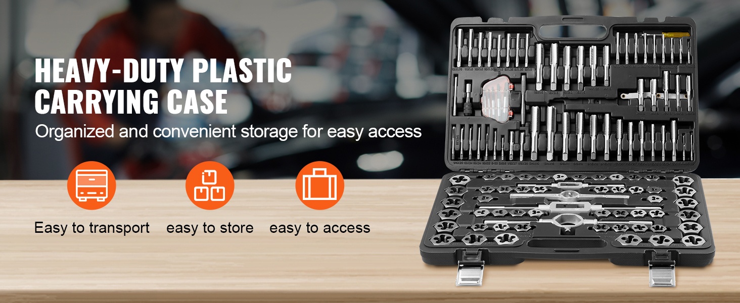 Kompakti ja kannettava kierretyökalusarja