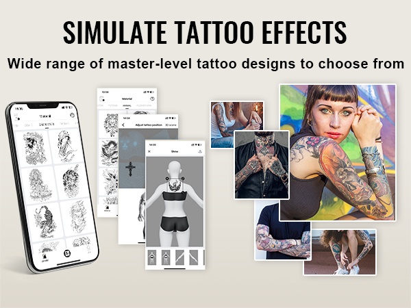 Tatuointiefektin esikatselutoiminto