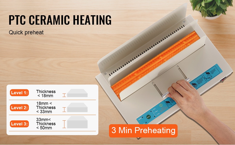 Lämpösidontakoneen PTC-lämmitysjärjestelmä