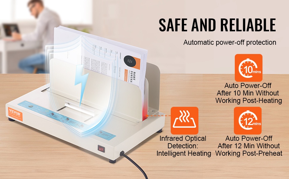 Lämpösidontakoneen turvallisuus- ja automaattitoiminnot