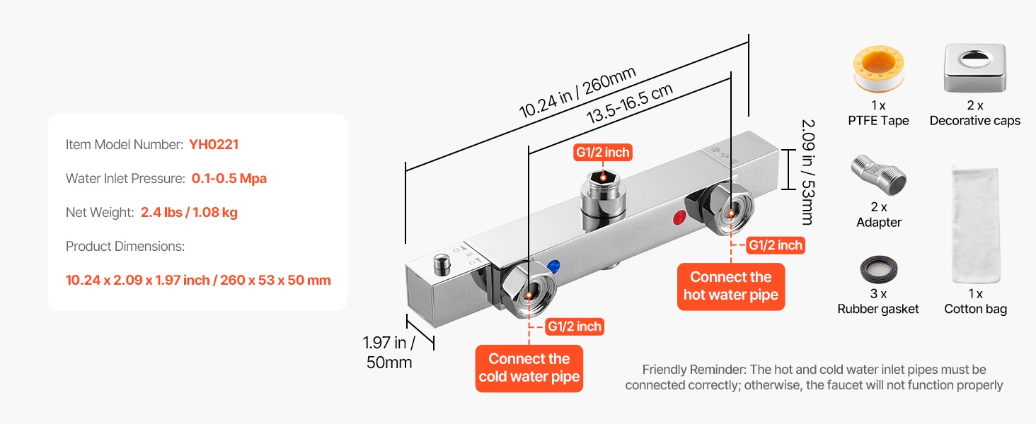 Termostaattinen suihkuhana kylpyhuoneessa