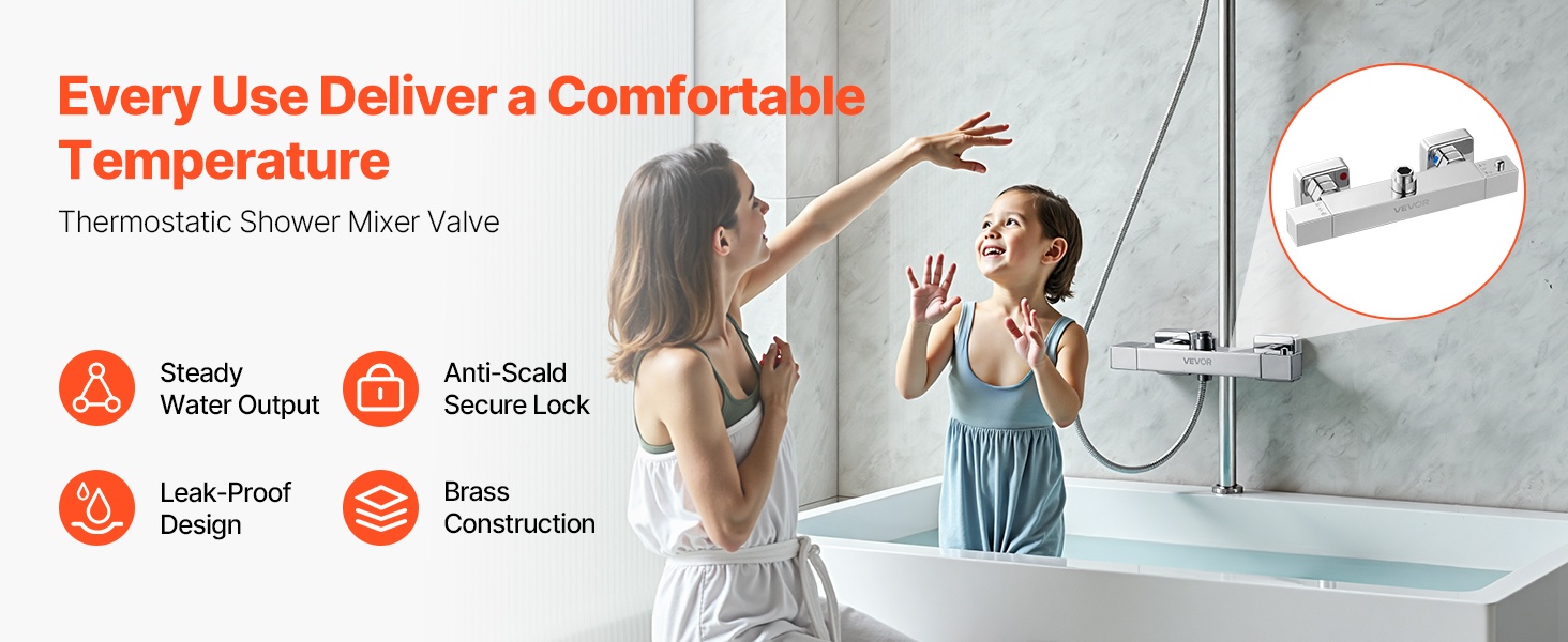 Termostaattinen suihkuhana, yleisnäkymä