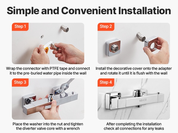 Oikea kuuman ja kylmän veden kytkentä