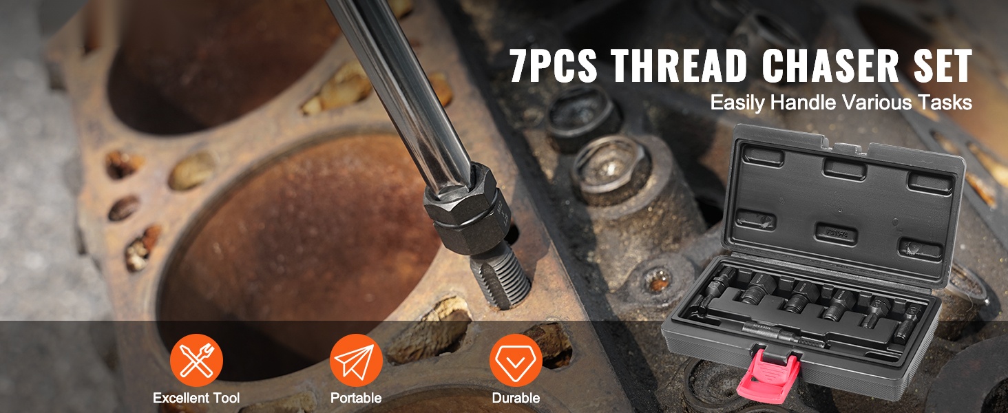 Kierreentkorjaussarja säilytyslaatikossa