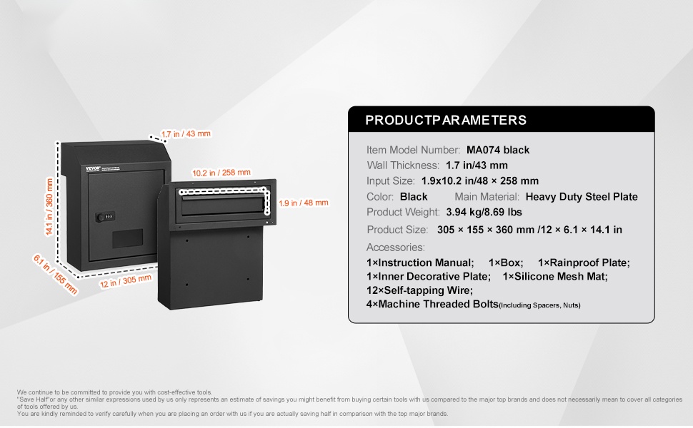 Mitat ja tekniset tiedot