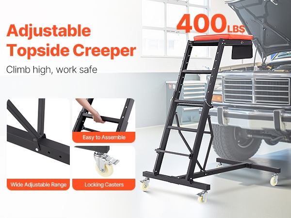 Huoltotaso ajoneuvon edessä käytössä