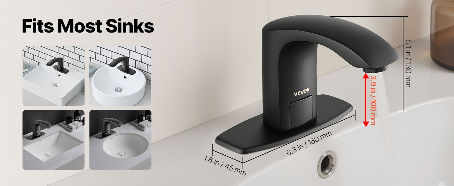 Kosketusvapaa hana, lämpötilan säätö