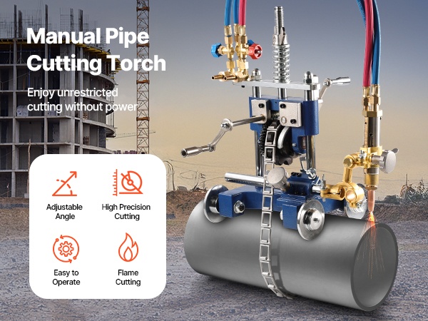 Manuaalinen putkenleikkauskone – kompakti ja kannettava