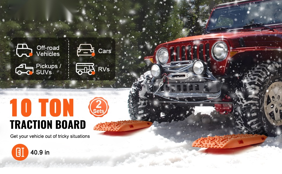 Vetolevyt maastoajoa varten