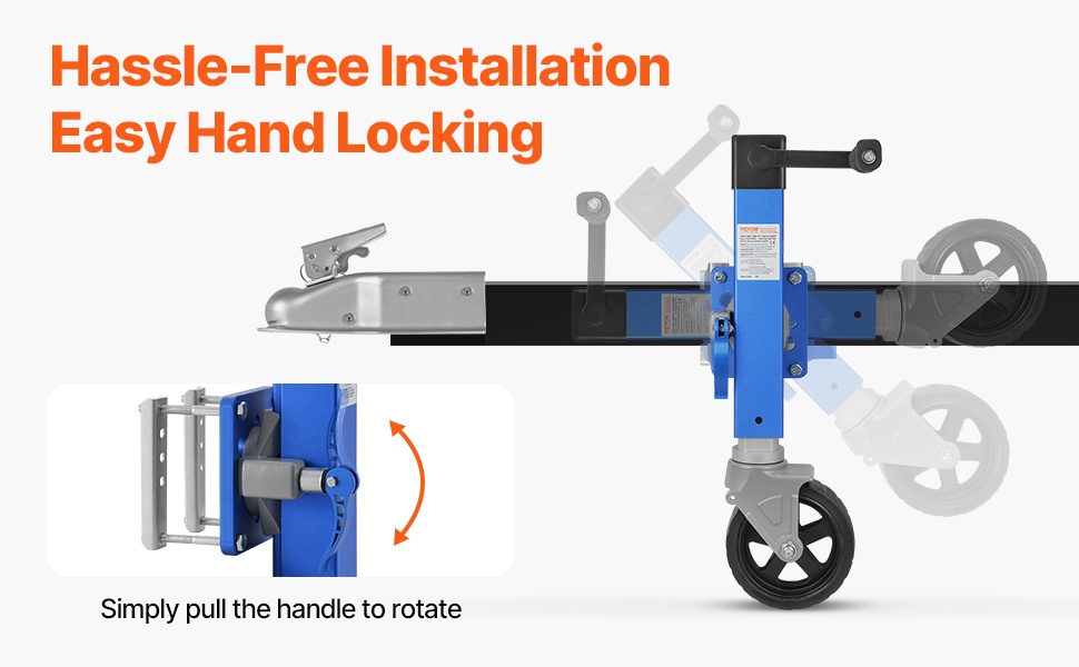 Perävaunun tunkin kestävä rakenne