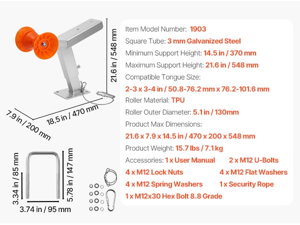 Venevintturiteline trailerissa