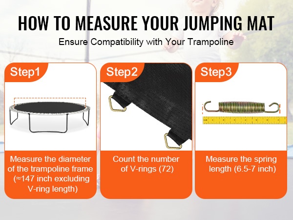 V-renkaiden ja jousen pituuden mittaus
