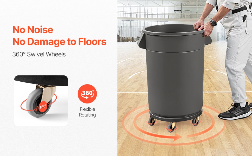 Lukittavat pyörät ja helppo liikuteltavuus