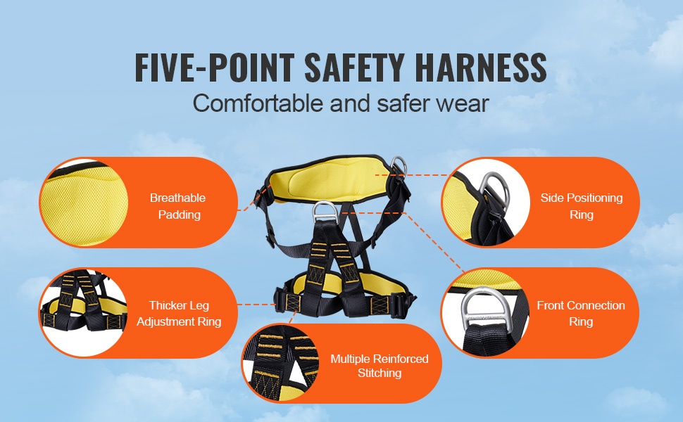 Kevyt ja helposti puettava puunkiipeilyvaruste