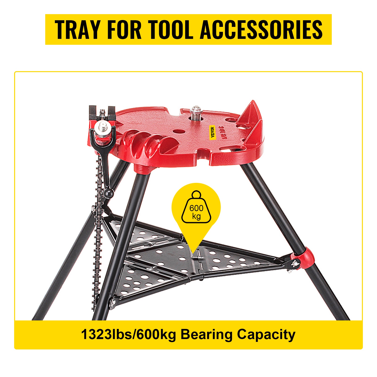 Työkaluallas tarvikkeille