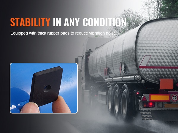 Vakaa säiliön kiinnitys