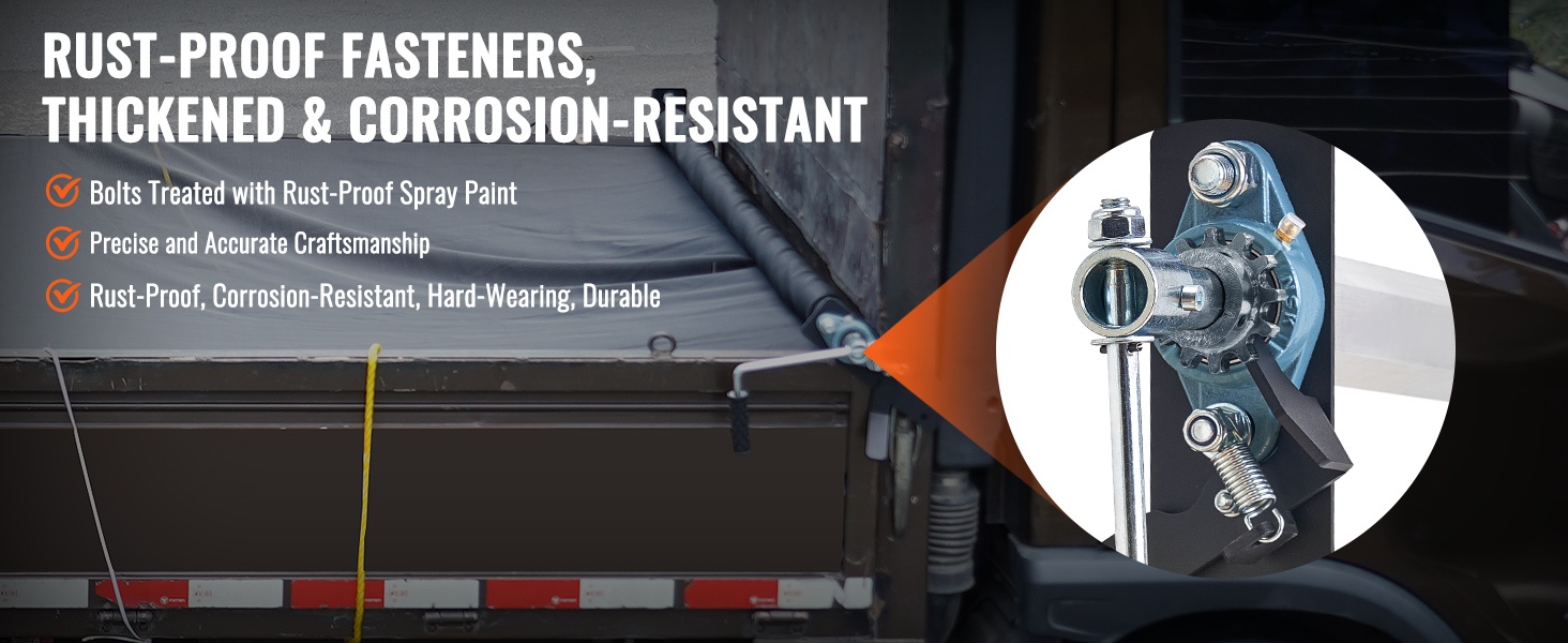 Ruosteenkestävät pultit ja teräskiinnike