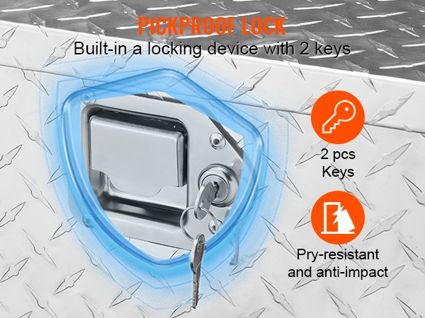 Ruostumattomasta teräksestä valmistettu lukko