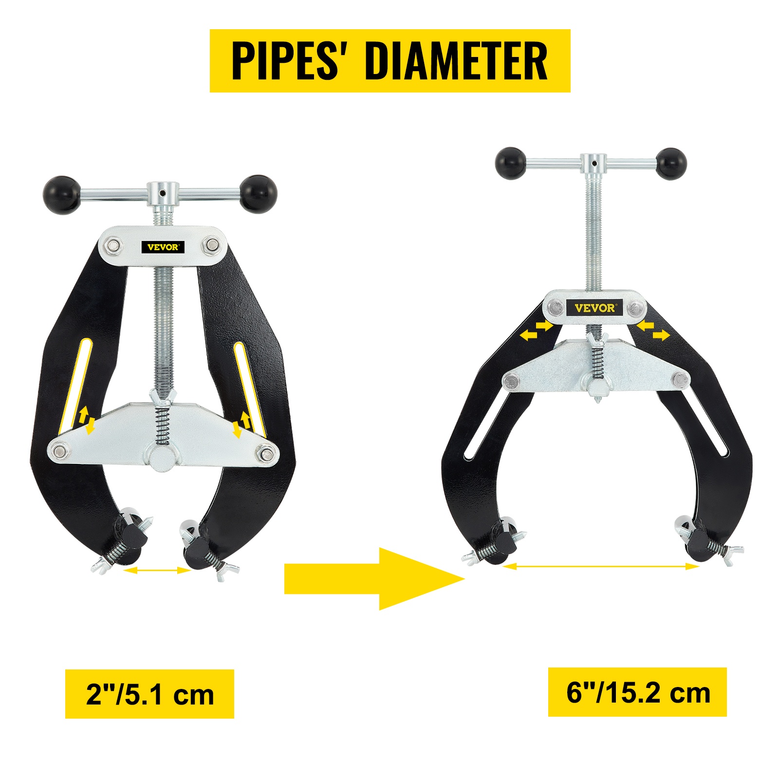 Kiristin 5-12 tuuman putkien halkaisijoille