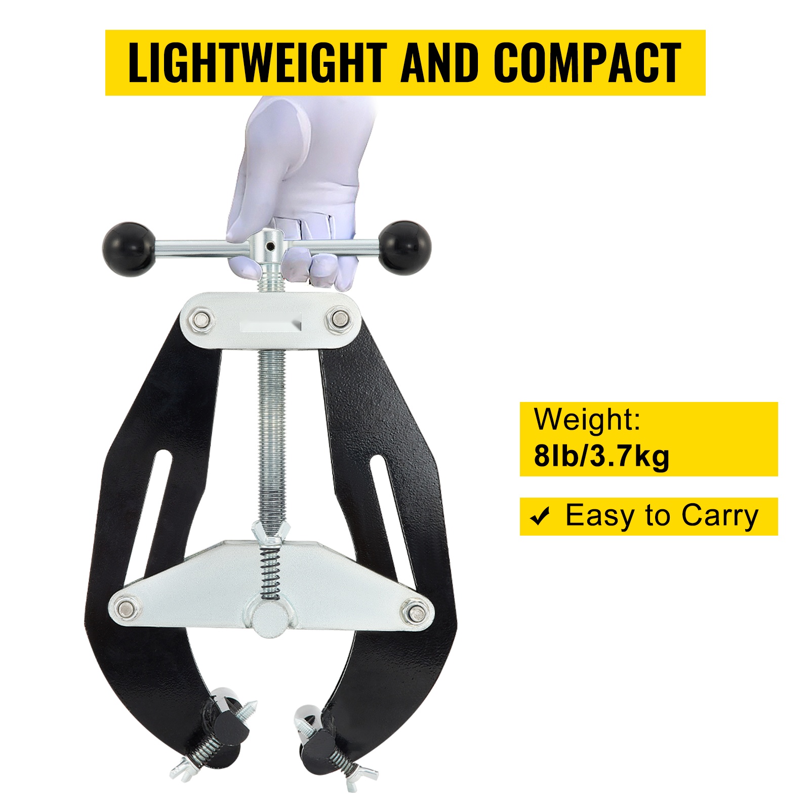 Kevyt ja kompakti rakenne